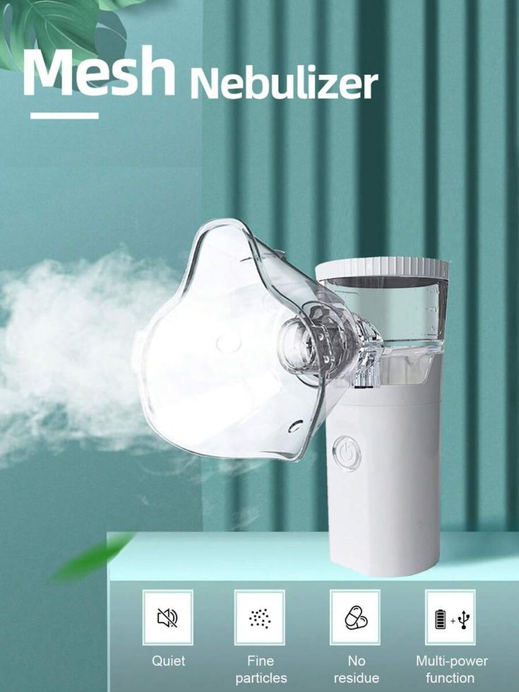 Portable mesh nebulizer